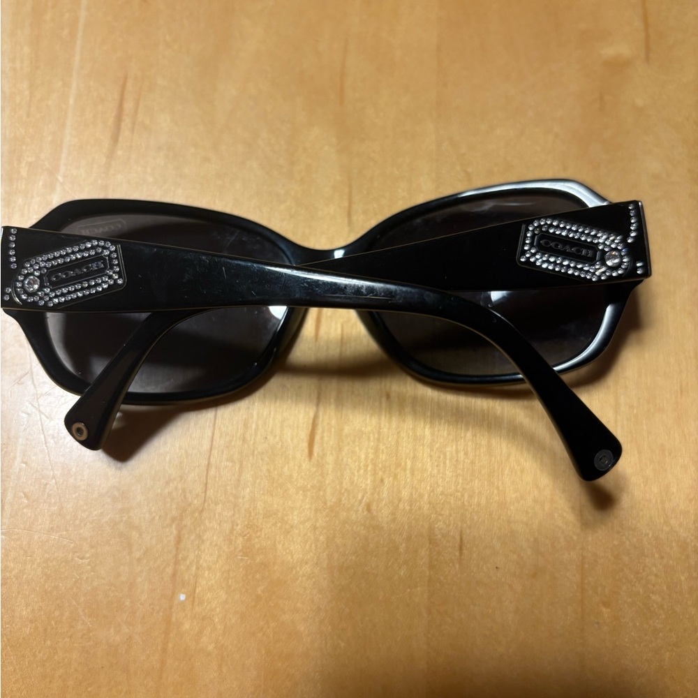 Chic Black Designer coach sunglasses